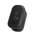 Finger Clip OLED Screen Pulse Oximeter, Colour: Black(English Standard Packaging)