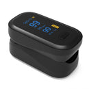 Finger Clip OLED Screen Pulse Oximeter, Colour: Black(English Standard Packaging)