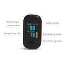 Finger Clip OLED Screen Pulse Oximeter, Colour: Black(English Neutral Packaging)