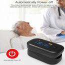 Finger Clip OLED Screen Pulse Oximeter, Colour: Black(English Neutral Packaging)