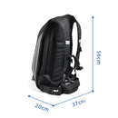 MOTOCENTRIC 11-MC-0077 Motorcycle EVA Turtle Shell Shape Riding Backpack(Red)