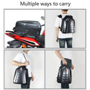 MOTOCENTRIC 11-MC-0113 Outdoor Riding Motorcycle Rear Seat Bag(Blue)