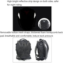 MOTOCENTRIC 11-MC-0102 Motorcycle Rear Seat Helmet Bag(Green)