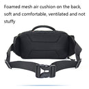 MOTOCENTRIC 11-MC-0112 Multifunctional Motorcycle Riding Messenger Waist Bag(Red)