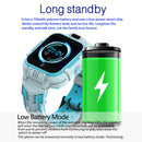 DF52 Student GPS Positioning 4G Smart WIFI Watch(Blue)