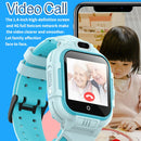 DF52 Student GPS Positioning 4G Smart WIFI Watch(Blue)