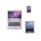 1: 6 Doll House Mini Mobile Phone + Laptop + Tablet Set(BW730)
