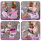1: 6 Doll House Mini Mobile Phone + Laptop + Tablet Set(BW730)