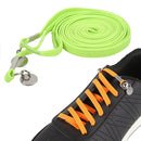 1 Pair Sports Casual Color Stretch Free Shoe Lace(Yellow)