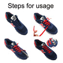 1 Pair Sports Casual Color Stretch Free Shoe Lace(Green)