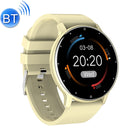ZL02 Smart Heart Rate Blood Pressure Oxygen Monitoring Sports Pedometer Wireless Bluetooth Watch(Gold)