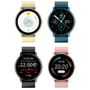 ZL02 Smart Heart Rate Blood Pressure Oxygen Monitoring Sports Pedometer Wireless Bluetooth Watch(Black)