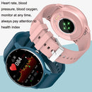 ZL02 Smart Heart Rate Blood Pressure Oxygen Monitoring Sports Pedometer Wireless Bluetooth Watch(Black)