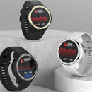 MT12 Smart Call Music Play Guide Step Smart Wireless Sports Watch(White)