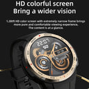 MT12 Smart Call Music Play Guide Step Smart Wireless Sports Watch(Black)