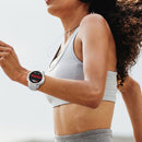 MT12 Smart Call Music Play Guide Step Smart Wireless Sports Watch(White)