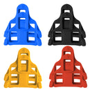 2 Pairs Bicycle Pinch Group Combination Screw Highway Car Riding Shoes Bicycle Lock Tablet(Yellow)