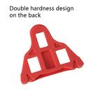 2 Pairs Bicycle Pinch Group Combination Screw Highway Car Riding Shoes Bicycle Lock Tablet(Red)