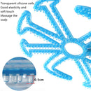 Riding Silicone Helmet Inner Pad Anti-Pressure Hair Breathable Portable Helmet Pad(Blue)