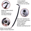 4 PCS Inflatable Pump Schrader Valve Extension Tube Tire Fast Inflatable Mouth Extend Tube