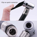 4 PCS Inflatable Pump Schrader Valve Extension Tube Tire Fast Inflatable Mouth Extend Tube