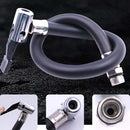 4 PCS Inflatable Pump Schrader Valve Extension Tube Tire Fast Inflatable Mouth Extend Tube