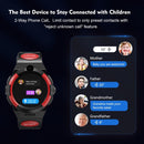 LT32 European Edition 4G Waterproof Touch Video Photograph GPS Children Phone Smart Watch( Blue)