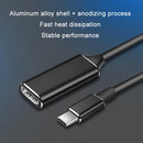 TYPE-C USB3.1 to HDMI HD 4K Converter(Black)