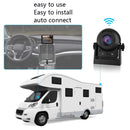 MHCABSR HD Wireless Infrared Night Rear View Car Camera, Specification: Wireless Set(Black)