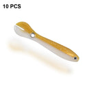 10 PCS Luya Bait Loach Bionic Bait Fishing Supplies, Specification: 2G / 6.7cm(Gold)