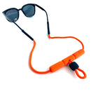 2 PCS Beach Snorkeling Floating Anti-drop Sports EVA Tube Sunglasses Chain Glasses Chain(Yellow)
