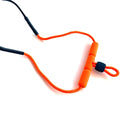 2 PCS Beach Snorkeling Floating Anti-drop Sports EVA Tube Sunglasses Chain Glasses Chain(Yellow)