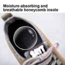 D06 Men Spring Flying Knitting Shoes Lace Up Sports Casual Shoes, Size: 41(Gray)