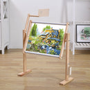 Benchtop Pine Adjustable Cross Stitch Stand(Normal Color)