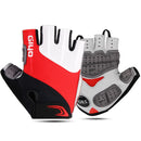 GIYO S-10 Bicycle Riding Breathable Half Finger Gloves, Size: XS(Red)