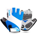 GIYO S-10 Bicycle Riding Breathable Half Finger Gloves, Size: S(Blue)