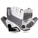 GIYO S-10 Bicycle Riding Breathable Half Finger Gloves, Size: M(Gray)
