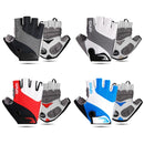GIYO S-10 Bicycle Riding Breathable Half Finger Gloves, Size: M(Gray)