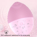 2 PCS Mini Silicone Cleansing Instrument Washing Face Brush(Purple)
