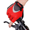 GIYO S-01 GEL Shockproof Cycling Half Finger Gloves Anti-slip Bicycle Gloves, Size: L(Blue)