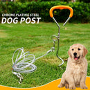 Outdoor Pet Leash Stainless Steel Ground Nail Fixing Bolt, Specificationï¼š Classic + Wire Rope