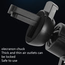 2 PCS Car Mobile Phone Buckle Bracket Outlet Gravity Support Invisible Navigation Holder(Red)