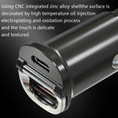 Hidden Car Fast Charge One Drag Two Cigarette Conversion Plug(PD+QC)