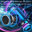 S1 HIFI Stereo Sound Portable Bluetooth Speaker(Cool Black)