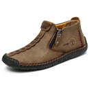 Men Martin Boots Large Size Boots Leisure Tooling Boots, Size: 46(Khaki)
