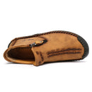 Men Martin Boots Large Size Boots Leisure Tooling Boots, Size: 46(Yellow Brown Plus Velvet)