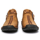 Men Martin Boots Large Size Boots Leisure Tooling Boots, Size: 46(Black)