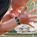 Q10 Outdoor Waterproof Silicone Smart Time Ultrasonic Mosquito Repellent Bracelet(Pink)