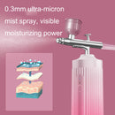 BZ-00370 Oxygen Injector Hydrating Spray Facial Beauty Introducer(Gradient Pink)