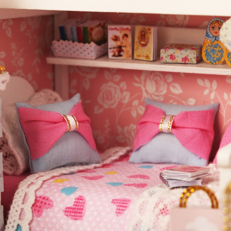 Girls DIY Hand-assembled House Model Pretend Play Toy(Dream Chaser Angel)